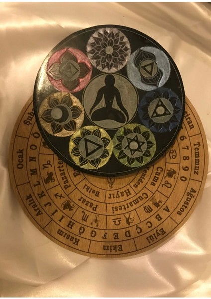 Pandül Sarkaç Tahtası Türkçe Ahşap Doğal Taş Pandül Pirinç Pandül Doğal Taş Pandül ve Arındırma Temizleme Doğal Opsidyen Taşı Pirinç Pandül Melek Taşı 7 Çakra modelleri