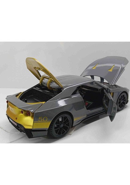 1:24 Nissan GTR-R50 Sesli Işıklı Metal Araba fiyatları