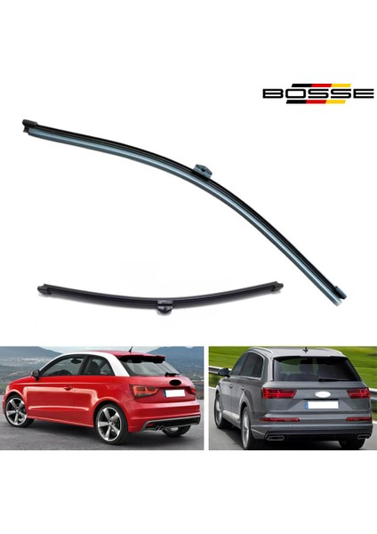 Arka Silecek Audi A1 Coupe 2011 2018 - Audi Q7 2015 2020 - Cayenne Touareg 2011 2017 38CM