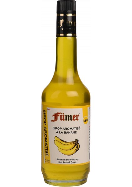 Muz Aromalı Kokteyl Şurubu 700ml