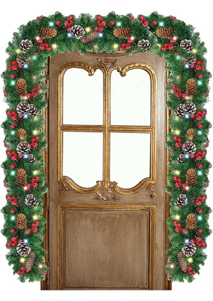 270 cm Yılbaşı Garland Kapı Süsleme