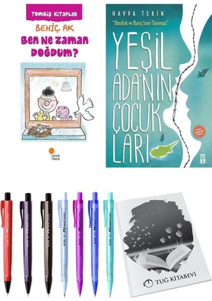 Yeşil Adanın Çocukları ve Ben Ne Zaman Doğdum? 2'li Set - Kalem