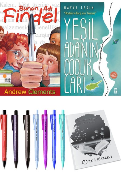 Yeşil Adanın Çocukları ve Bunun Adı Findel 2'li Set - Kalem