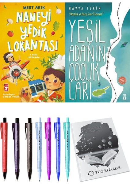 Yeşil Adanın Çocukları ve Naneyi Yedik Lokantası 2'li Set - Kalem