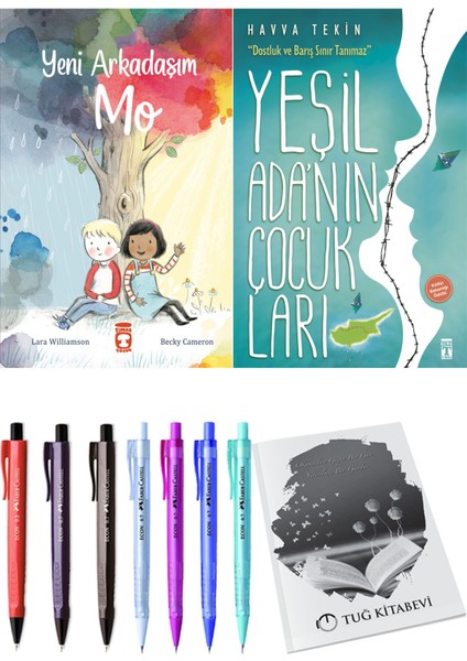 Yeşil Adanın Çocukları ve Yeni Arkadaşım Mo 2'li Set - Kalem