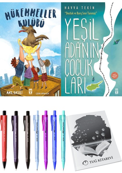 Yeşil Adanın Çocukları ve Mükemmeller Kulübü 2'li Set - Kalem