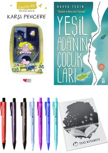 Yeşil Adanın Çocukları ve Karşı Pencere 2'li Set - Kalem