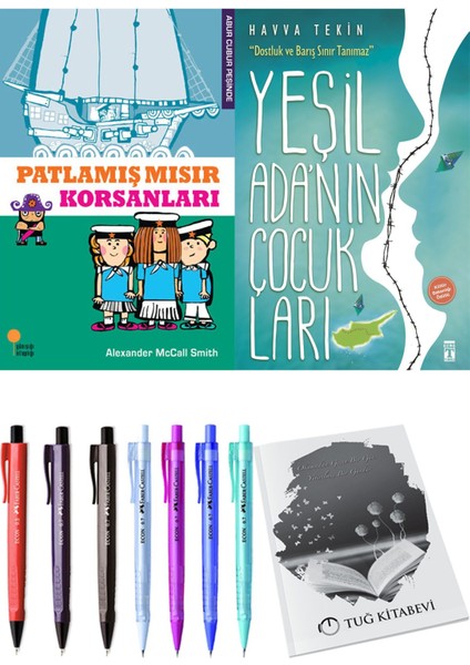 Yeşil Adanın Çocukları ve Patlamış Mısır Korsanları 2'li Set - Kalem
