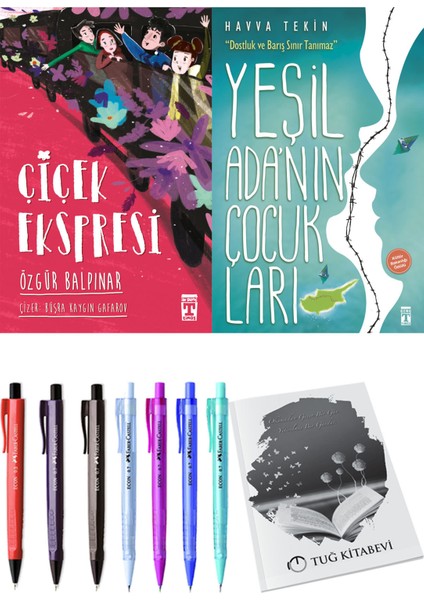 Yeşil Adanın Çocukları ve Çiçek Ekspresi 2'li Set - Kalem