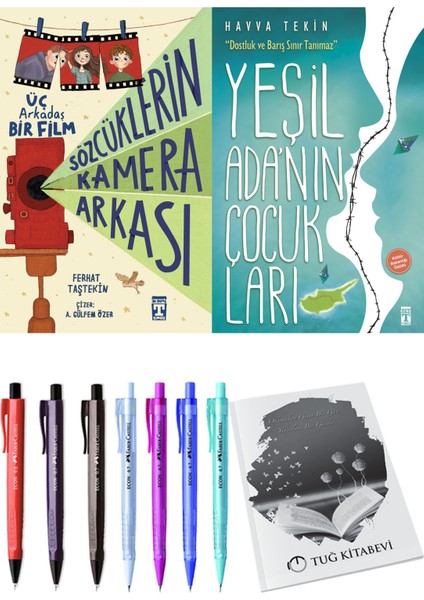 Yeşil Adanın Çocukları ve Sözcüklerin Kamera Arkası 2'li Set - Kalem