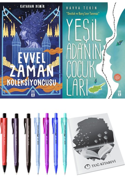 Yeşil Adanın Çocukları ve Evvel Zaman Koleksiyoncusu 2'li Set - Kalem