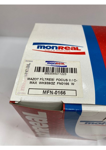 MFN-0166 Yakıt Filtresi Focus Iı / C-Max fiyatları