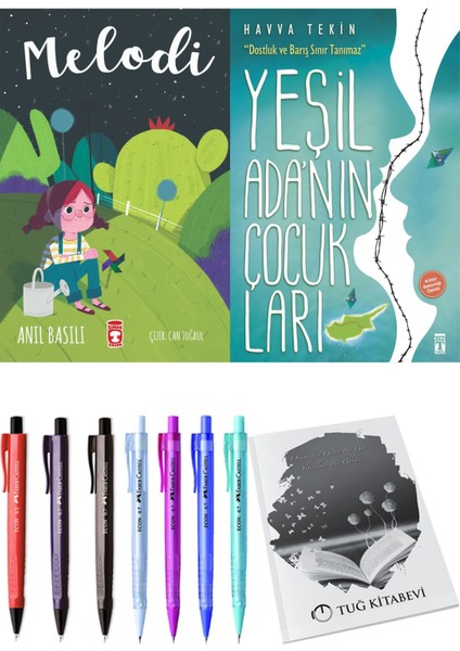 Yeşil Adanın Çocukları ve Melodi 2'li Set - Kalem