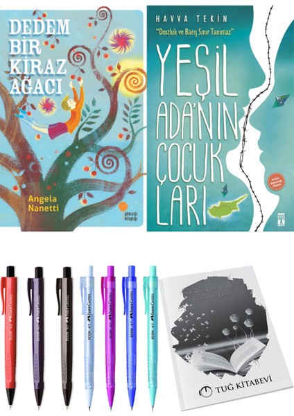 Yeşil Adanın Çocukları ve Dedem Bir Kiraz Ağacı 2'li Set - Kalem