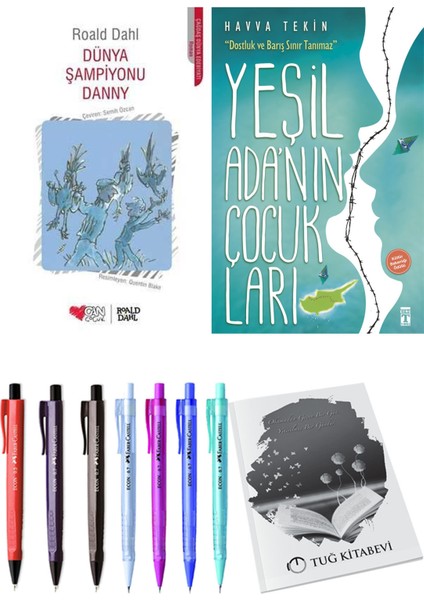 Yeşil Adanın Çocukları ve Dünya Şampiyonu Danny 2'li Set - Kalem