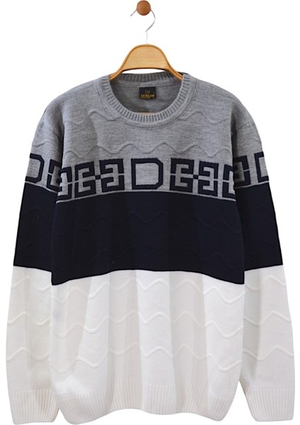 Akrilik Triko Desenli Erkek Kazak-02 fiyatları