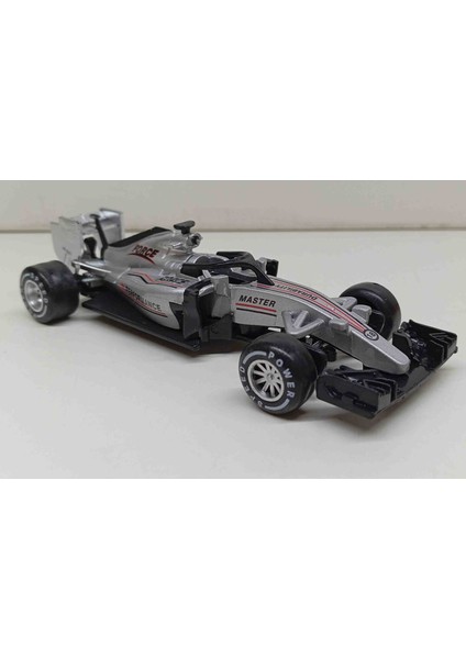 1:32 Küçük Boy Metal Yarış Arabası 13 cm