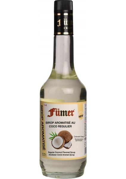 Hindistan Cevizi Aromalı Kokteyl Şurubu 700ml