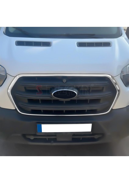 Ford Transit Krom Ön Panjur Çerçevesi Geniş Model 4 Prç. 2018 ve Üzeri