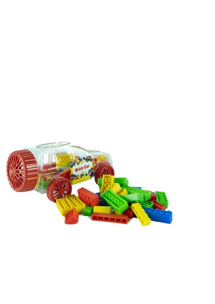 Oyuncak Arabalı Bloklar 60 Parça Bloklar fırsatları