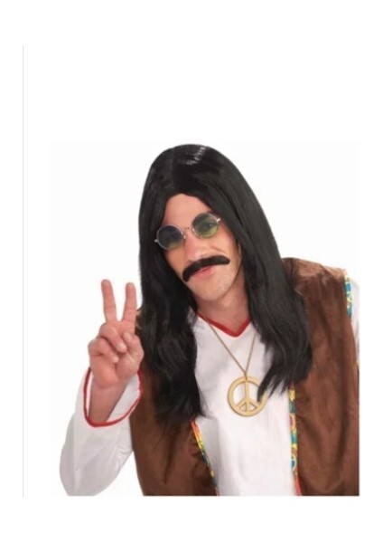 Uzun Barış Manço Peruğu ve Bıyığı fiyatları