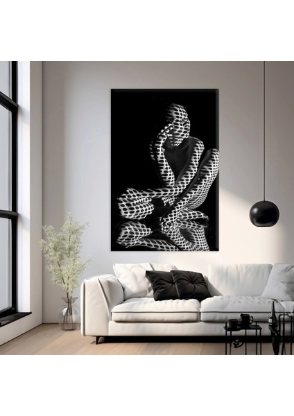 Sarmal Formlar Kanvas Tablo