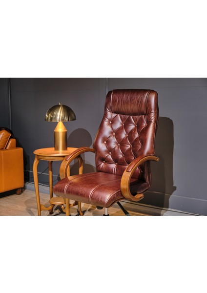 Victor Deri Makam Koltuğu / Kahve indirimleri