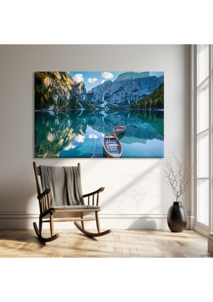Berrak Yansıma Kanvas Tablo