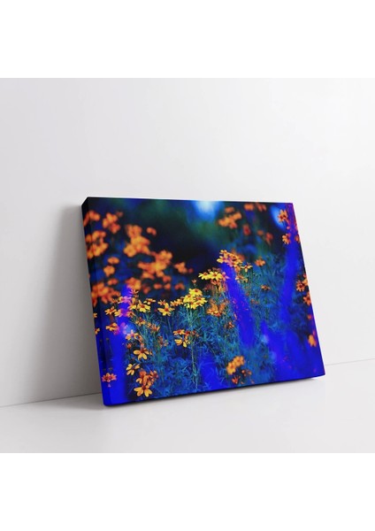 Menekşeler Kanvas Tablo fiyatları