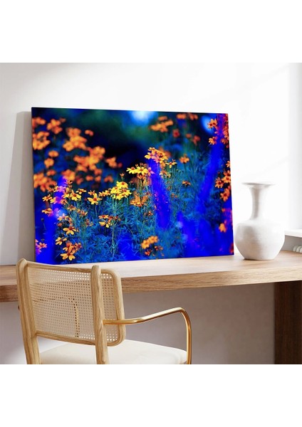 Menekşeler Kanvas Tablo modelleri