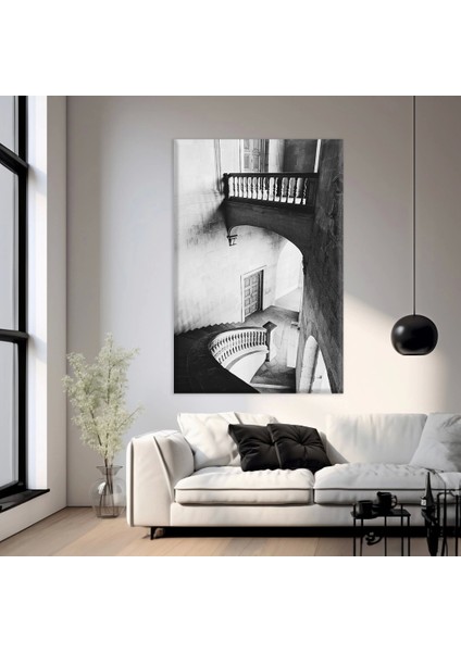 Merdivenlerin Ötesi Kanvas Tablo