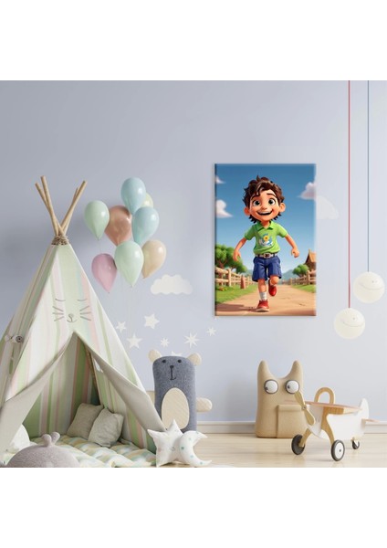 Küçük Kaşif Kanvas Tablo