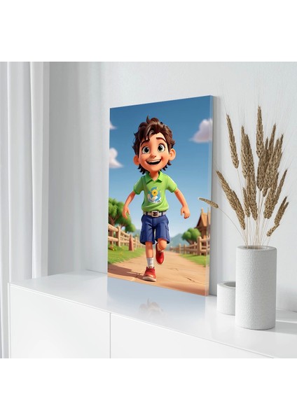 Küçük Kaşif Kanvas Tablo modelleri