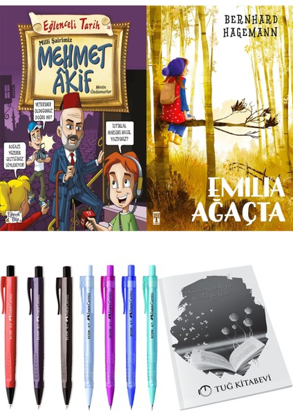 Emilia Ağaçta ve Milli Şairimiz Mehmet Akif 2'li Set - Kalem