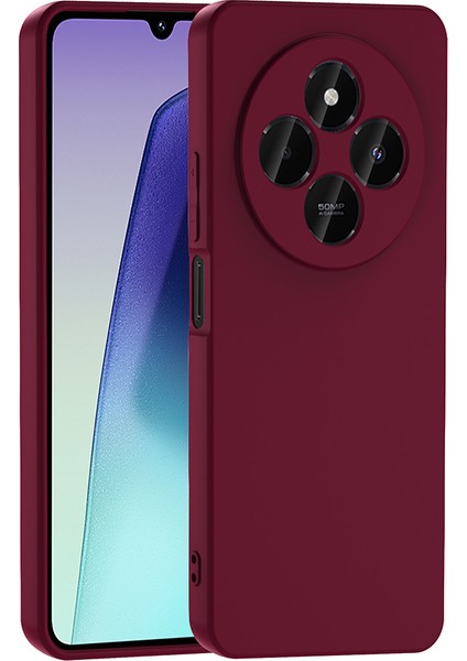 Xiaomi Redmi 14C Kılıf Kamera Korumalı Içi Süet Lansman Silikon