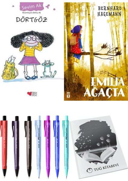 Emilia Ağaçta ve Dörtgöz 2'li Set - Kalem
