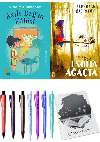 Emilia Ağaçta ve Asılı Dağ'ın Kahini 2'li Set - Kalem