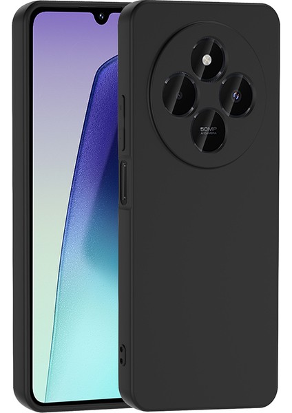 Xiaomi Redmi 14C Kılıf Kamera Korumalı Içi Süet Lansman Silikon