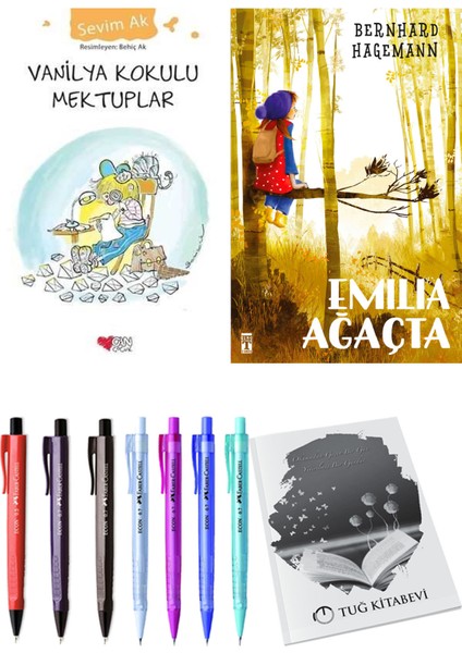 Emilia Ağaçta ve Vanilya Kokulu Mektuplar 2'li Set - Kalem