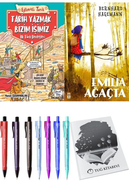 Emilia Ağaçta ve Tarih Yazmak Bizim İşimiz 2'li Set - Kalem