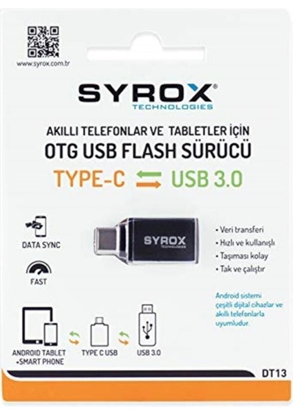 DT13 USB - Type-C USB Dönüştürücü