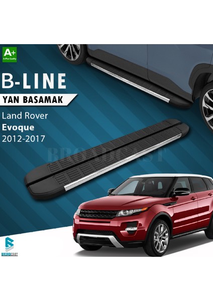Land Rover Evogue B-Line Krom Yan Basamak 2012-2017 Arası Uyumlu