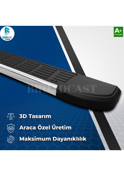 Renault Kaleos B-Line Krom Yan Basamak 2016-SONRASI Uyumlu
