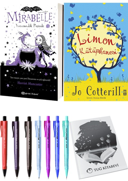 Limon Kütüphanesi ve Mirabelle 1 Yaramazlık Peşinde 2'li Set - Kalem