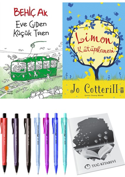 Limon Kütüphanesi ve Eve Giden Küçük Tren 2'li Set - Kalem