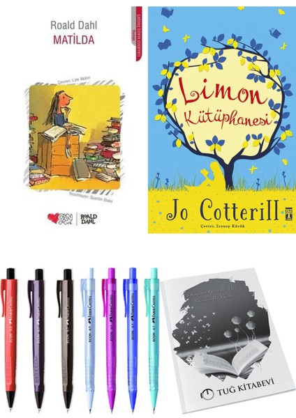 Limon Kütüphanesi ve Matilda 2'li Set - Kalem
