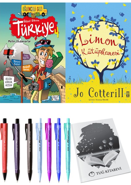 Limon Kütüphanesi ve Güzel Ülkem Türkiye 4 2'li Set - Kalem