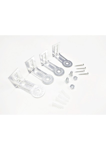 Infrared Soba Isıtıcı Duvara Montaj Askı Aparatı L Demir Takım Halinde modelleri