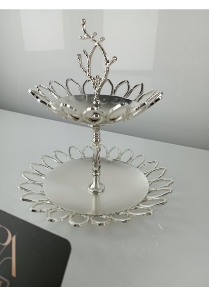 Metal Şekerlik Drajelik Sunumluk Çikolatalık Lokumluk Kurabiyelik Dekoratif Obje Biblo Süs Eşya Aksesuar Ofis Salon Dekor fırsatları