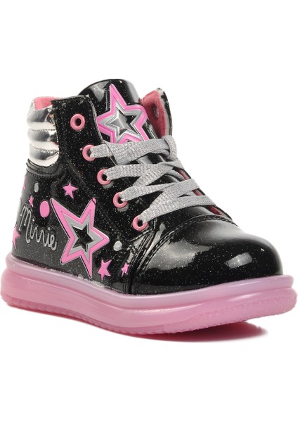 Siyah-Pembe Çocuk Bot